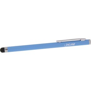 InLine® Stylus, Pen for Touchscreens of Smartphone & Tablet, blue
