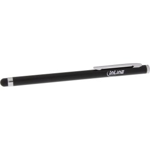 InLine® Stylus, Pen for Touchscreens of Smartphone & Tablet, black