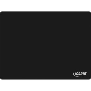 InLine® Mouse Pad Soft Gaming Pad Ultra low drag 350x260x3mm black