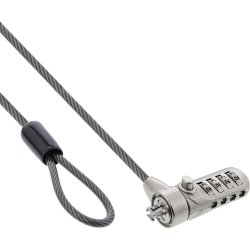 InLine&reg; Notebook Security Combination Lock 4.4mm x 2m
