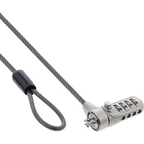 InLine® Notebook Security Combination Lock 4.4mm x 2m