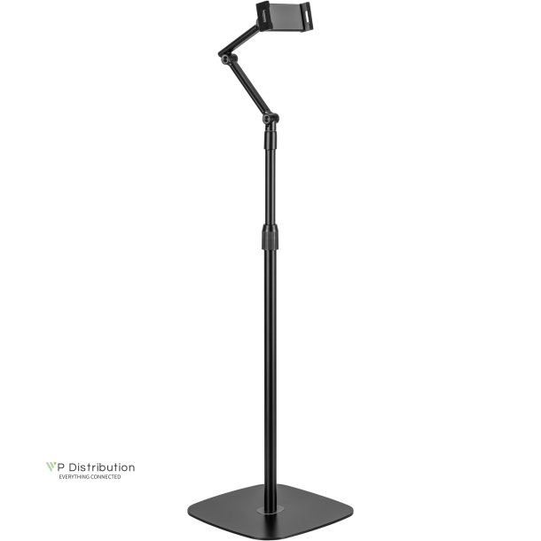 InLine&reg; Tablet holder with metal base plate, up to 12.9", black