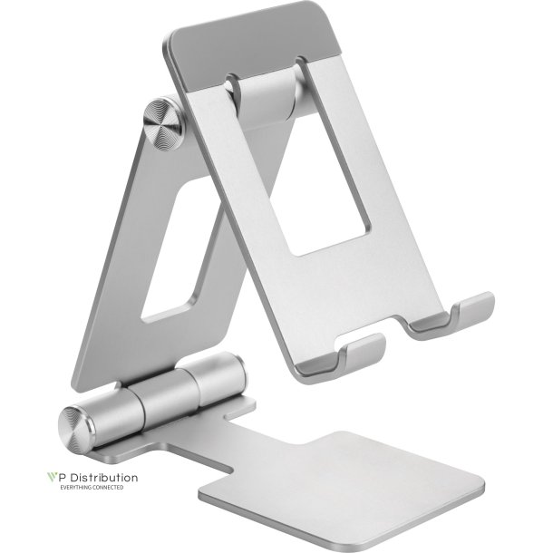 InLine&reg; Aluminium smartphone holder universal up to 10"