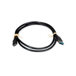 ROLINE RM USB3.2 Gen1 Cable, A - C, M/M, black, 0.5m
