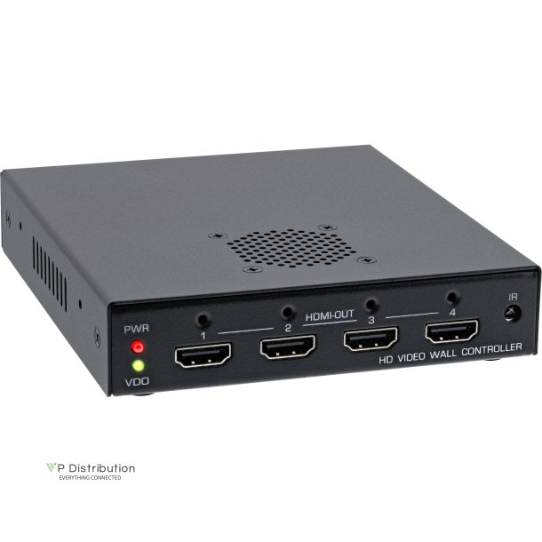 InLine&reg; HDMI Videowall controller 1 to 4, Full-HD