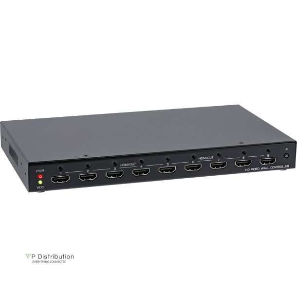 InLine&reg; HDMI Videowall controller 1 to 9, Full-HD