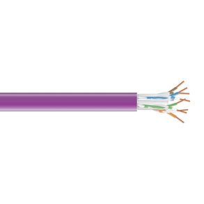 Black Box Gigatrue 550 Cat6 Bulk 1000Ft, Pvc, Violet Plbox