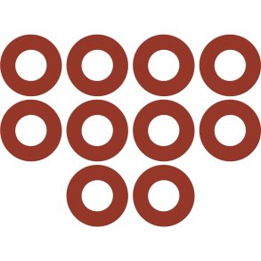 InLine® Washers for PC and Server Mainboards 10 pcs.