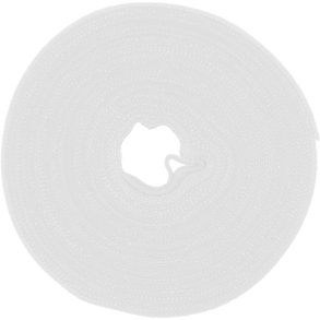 InLine® Cable Ties with hook-and-loop fastener band 16mm white 10m