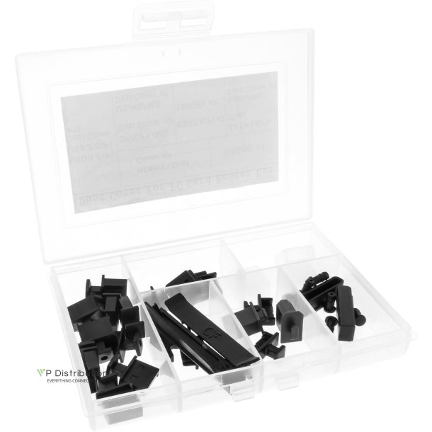 InLine Dust Cover Set for Front Panel and Card Reader 30pcs.