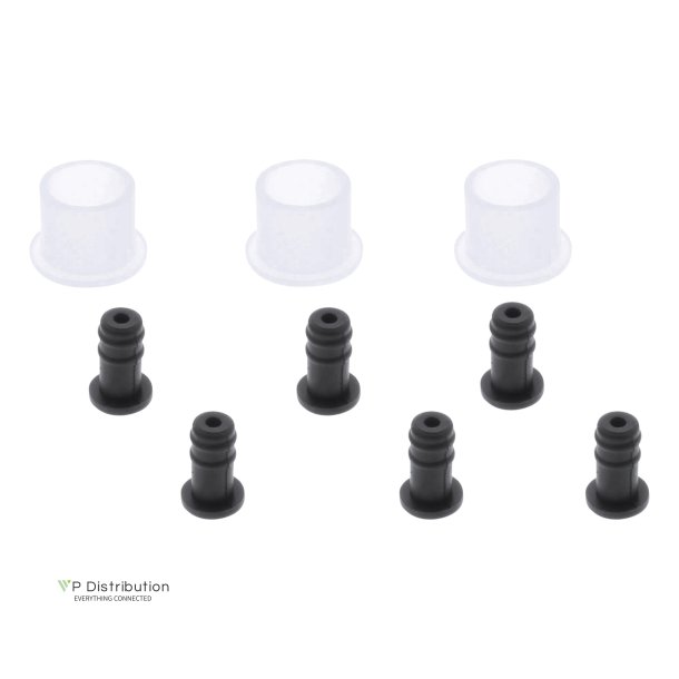 InLine Dust Cover Set for Audio Interfaces RCA + 3.5mm 9 pcs.