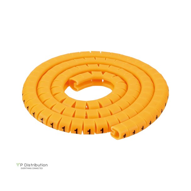 InLine Cable Marker 5.2mm to 10mm No.0-9 1000 pcs.