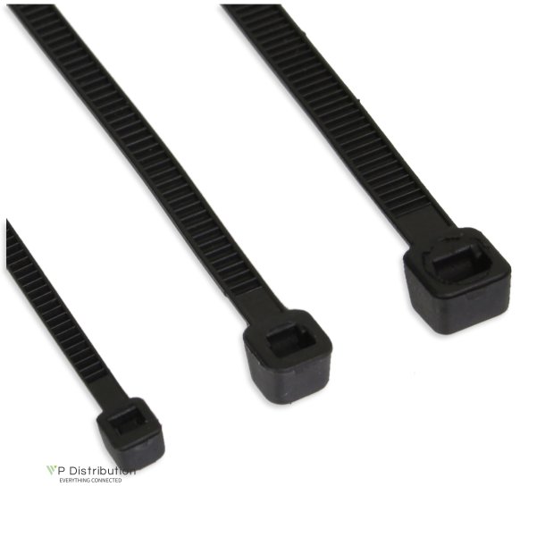 InLine&reg; Cable Ties length 60mm width 2.5mm black 100 pcs.