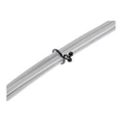 InLine&reg; Twist Ties 3.5 - 5mm black 10pcs