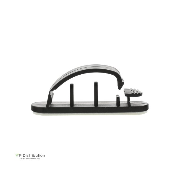 InLine&reg; 10 pcs. Bag Cable Manager with adhesive Tape 5.4cm black