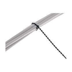 InLine&reg; Ball cable ties length 100mm black 100pcs