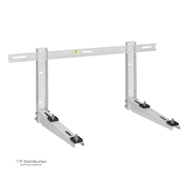 InLine&reg; Bracket for split air conditioner outdoor unit or heat pump, white