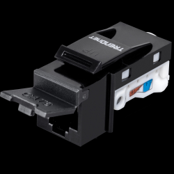Trendnet 25 Pack Cat6 RJ-45 Keystone Jack, Black