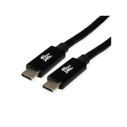 ROLINE USB4 Gen3x2 Cable, 40Gbps, C-C, M/M, 240W, 2m