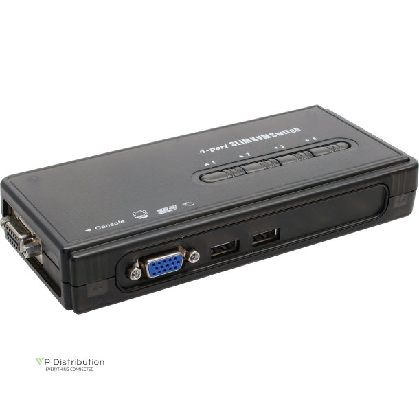 InLine&reg; KVM Switch 4 Port USB