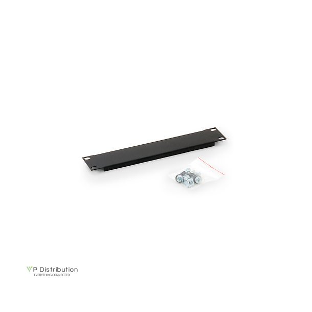 Triton 10" Blind Panel 1U, Black