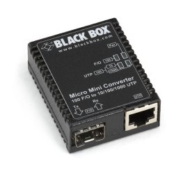 Black Box 10/100Bt 100Bfx Sm 30K Sc Media Converter Intl Ps