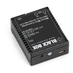 Black Box 10/100/1000 1000 0.5K Sc Media Converter Intl Ps
