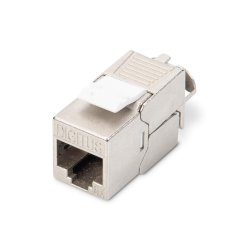 CAT 6A compact body Keystone Module, shielded, tool free connection