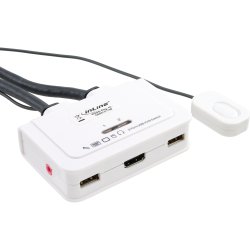 InLine&reg; KVM Switch 2 Port HDMI USB with Audio