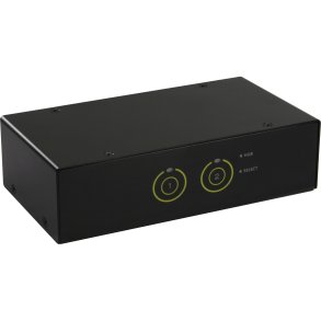 InLine® KVM Desktop Switch 2 Port HDMI USB 3.0 Hub mit Audio