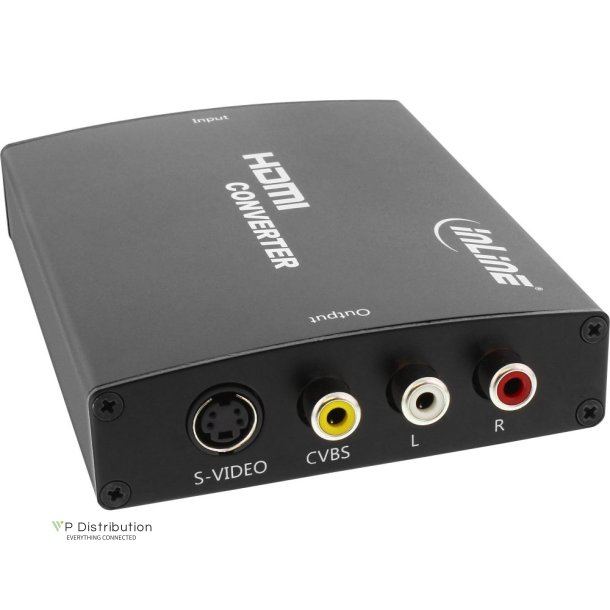 InLine HDMI to S-Video Converter + RCA Audio Converter