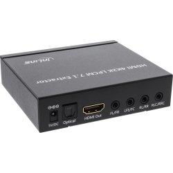 InLine Extractor HDMI to RCA Audio Toslink Audio and HDMI