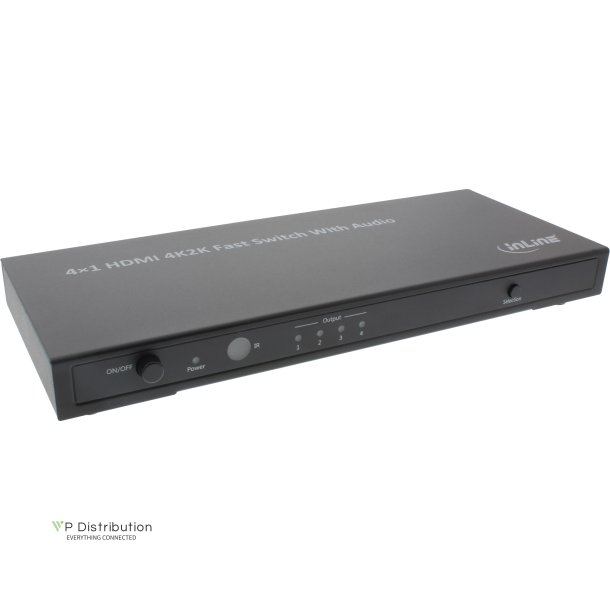 InLine 41 HDMI 4K UltraHD Fast Switch with Audio