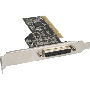 InLine® PCI Multi I/O Controller Card 1 Parallel Port 25 Pin
