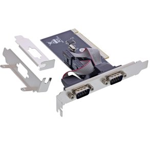 InLine® PCI Multi I/O Controller Card 2 DB9 Serial Ports