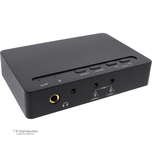 InLine&reg; USB 2.0 SoundBox 7.1 48KHz / 16-bit