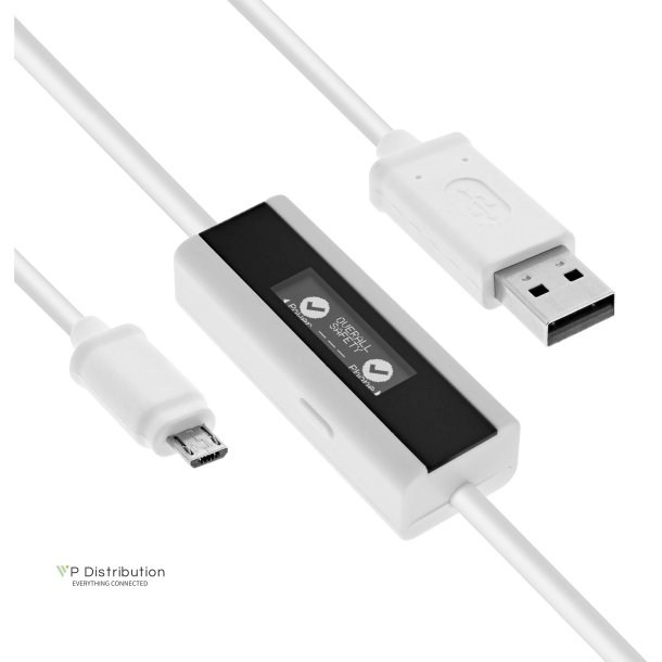 InLine&reg; USB Smart Control, Multimeter, charge monitoring