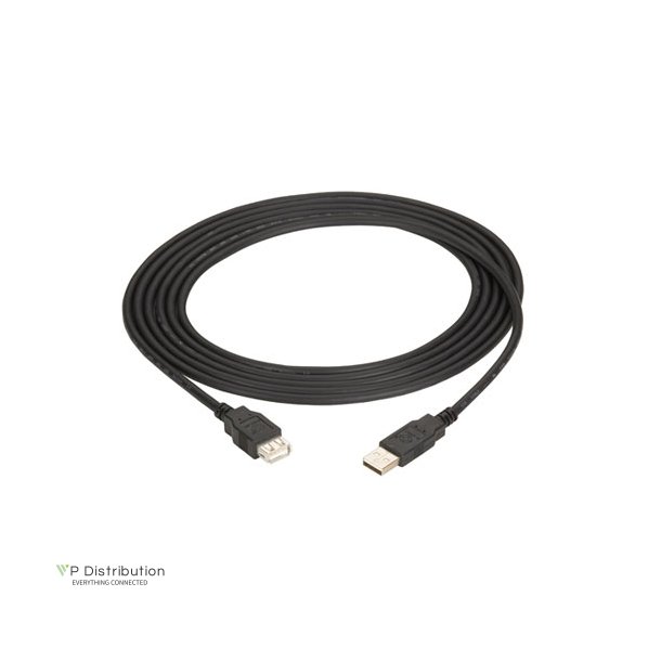 Black Box Usb 2.0 Extension Cable Type A To A Male/Female 3Ft