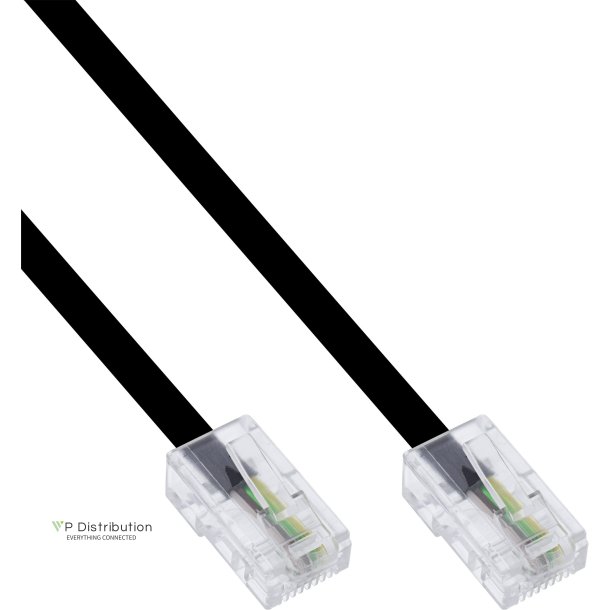 InLine&reg; ISDN Cable RJ45 male / male 8P8C 3m