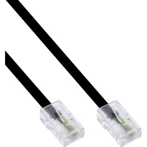 InLine&reg; ISDN Cable RJ45 male / male 8P4C 20m