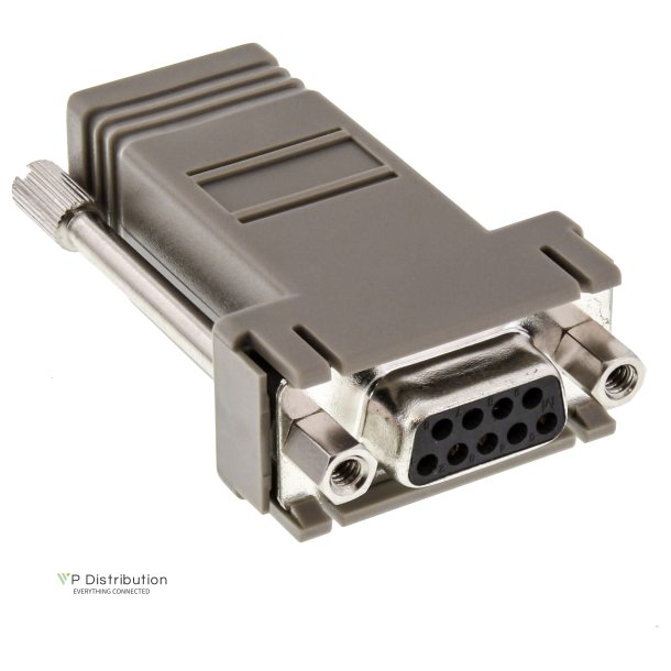 InLine&reg; Adapter 9 Pin Sub-D female to RJ12 female