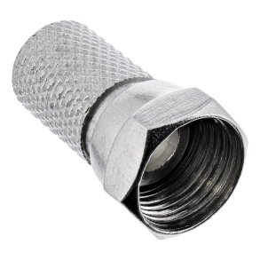 InLine® Type F-Plug connector for Coax Cable with Cable sheath 7mm