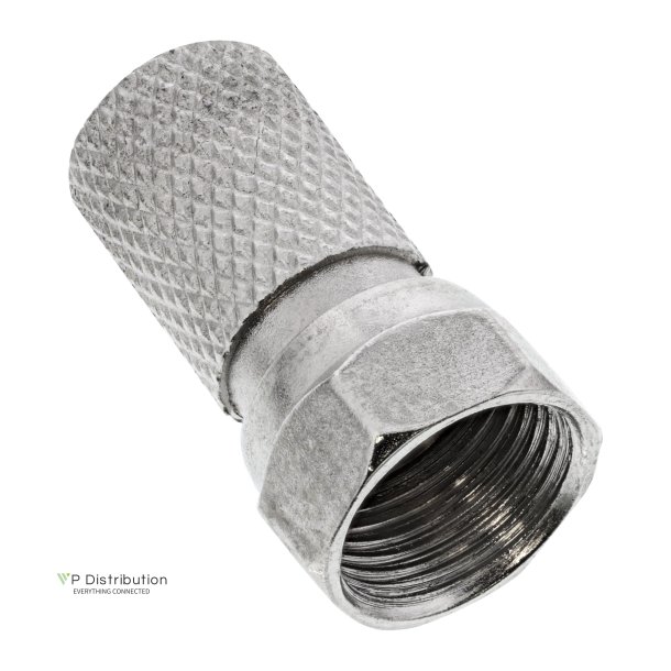 InLine&reg; F-Plug male for Coax Cable with Cable sheath 7.5mm