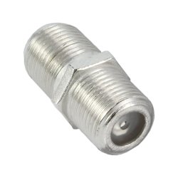 InLine&reg; SAT F-Adapter 2x female for Cable extensions 10pcs.