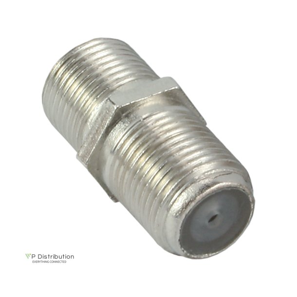 InLine&reg; SAT F-Adapter 2x female for Cable extensions 10pcs.