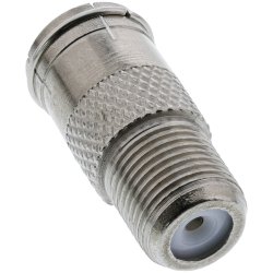 InLine&reg; Adapter F-Quick male SAT to F female SAT