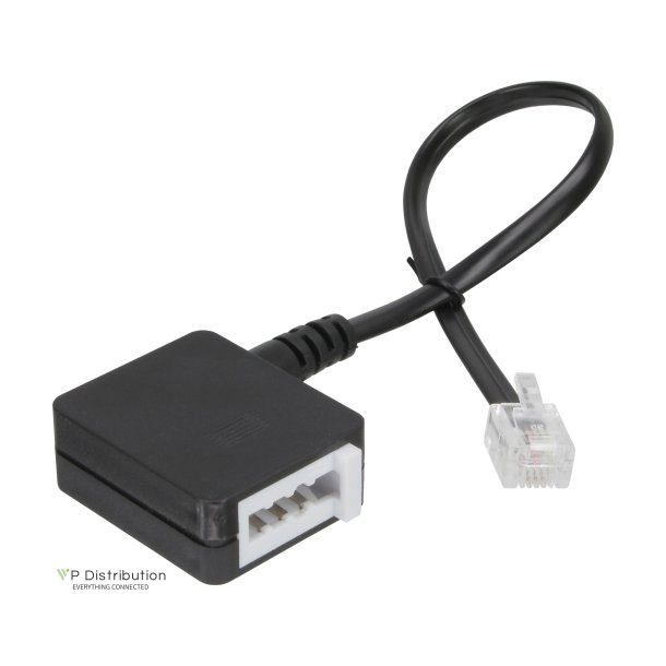 InLine&reg; TAE adapter Cable RJ11 6P4C male to TAE-N female