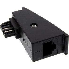 InLine® TAE-F Adapter, TAE-F male / RJ45 female, 8P2C for Fritzbox