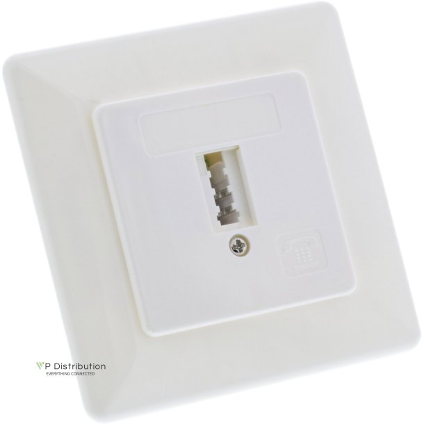 InLine&reg; TAE (Germany) Connection Box TAE-F flush mount
