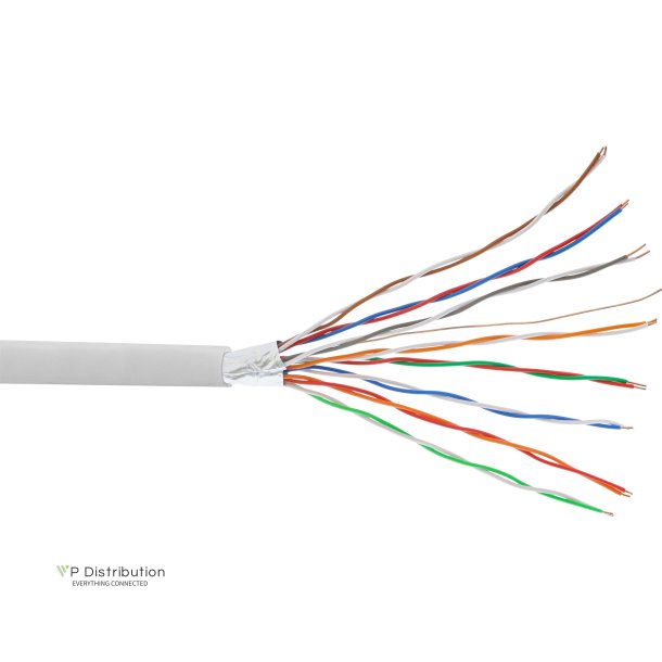 InLine&reg; Telephone Cable 16 wire solid installation 8x2x06mm shielded 25m